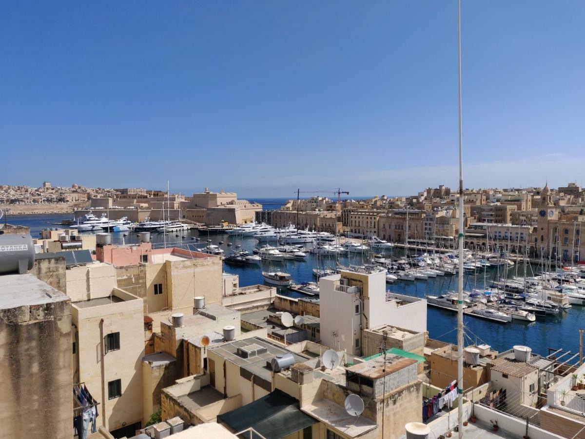 The Penthouse Flat-Terrace&View Lägenhet Senglea Exteriör bild